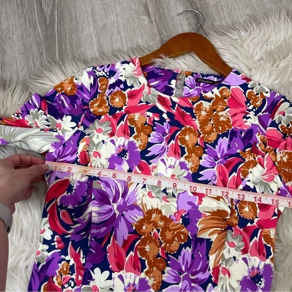 J.McLaughlin Catalyst Palmer Floral Shift Dress - Picture 9 of 10